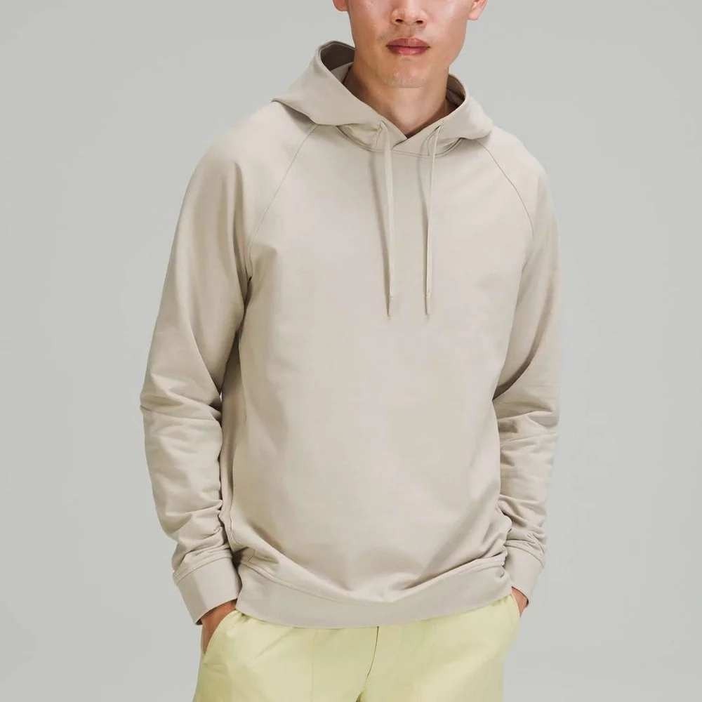 022 Lululemon City Sweat Pullover Hoodie Mens (Large, Tan, EUC)